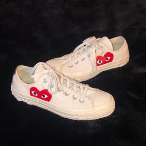 COMME DES GARÇON play converse